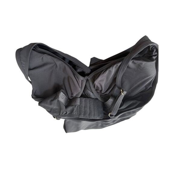 NWT Sunsets Women's Black Forever Tankini Top Size 34DD - Picture 6 of 10
